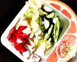 海の幸と夏野菜の八宝菜作り方6写真