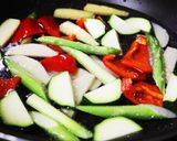 海の幸と夏野菜の八宝菜作り方13写真