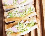 朝食に♡コースローサンドイッチ作り方4写真