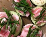 大葉香るナスの挟み焼き餃子風作り方3写真