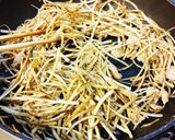 細切りごぼうのしょうが醤油炒め煮。作り方5写真