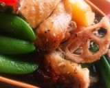 お弁当★ガーリックチキン★レモンバジル作り方6写真