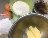 レーズン&梅酒のパウンドケーキ☆作り方1写真