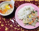 鍋キューブで☆夏野菜のココナッツ肉みそ作り方11写真