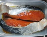 ★こってり♡サケの照り焼き★作り方1写真