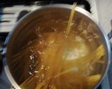 全卵とクリームチーズでカルボナーラ作り方1写真