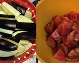 トマトと茄子と厚揚げの味噌煮作り方1写真