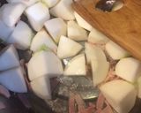 かぶとベーコンのミルクスープ♪作り方3写真