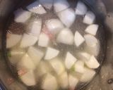 かぶとベーコンのミルクスープ♪作り方4写真