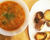 にんにくのスープ (ソッパデアホ)作り方7写真