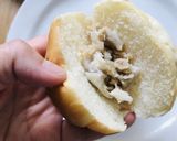 ポリ袋で湯煎『肉まん風おやつパン』作り方4写真