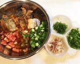 鯖缶トマトの混ぜ素麺作り方2写真