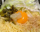 インスタントラーメン(袋麺)で作る油そば作り方15写真