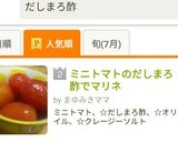 ミニトマトのだしまろ酢でマリネ作り方8写真
