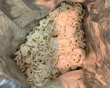 塩ラーメンの簡単お手軽おこげ付きらー飯作り方1写真