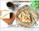 酒粕＊美容健康トースト⁂桜海老・枝豆で❀作り方3写真