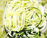 糖質オフ！夏野菜たっぷりのヌードルスープ作り方3写真