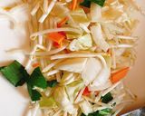 オートミールと白滝でそば飯作り方1写真