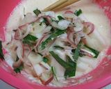 みょうがと長芋のかき揚げ作り方3写真