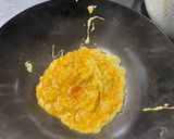 賄い！ホワイトチーズオムライス！作り方4写真