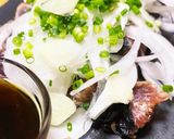 男飯★ガスコンロで炙り！親父かつおたたき作り方4写真