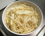 発明!?◎エノキを麺にした焼きそば作り方1写真