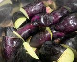 簡単ナスと牛肉の炊き合わせ作り方3写真