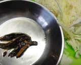 ＊へしことキャベツでペペロンチーノ風＊作り方1写真