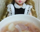 リカちゃん♡玉ねぎ大蒜じゃが芋のスープꕤ作り方19写真