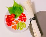 七夕 てまりそうめん〜☆作り方1写真