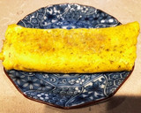 離乳食後期〜完了期　青のりの卵焼き作り方5写真