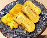 離乳食後期〜完了期　青のりの卵焼き作り方6写真