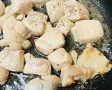 鶏むね肉のサイコロ炒め●和風おろしソース作り方2写真