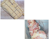 ポンの鶏ももと油揚げの甘辛炒め作り方1写真