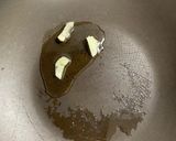スズキとほうれん草のガリバタ醤油炒め作り方4写真