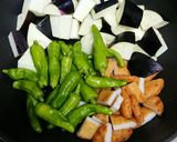 茄子ししとうの煮物☆練物の出汁を活かして作り方1写真