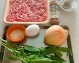 オーブンで焼く…セージ入りハンバーグ作り方1写真