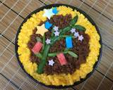 キャラ弁☆七夕笹飾り・お星様作り方6写真