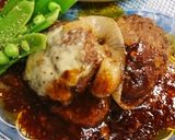 オニオンハンバーグ作り方6写真