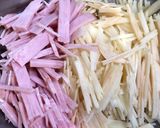 じゃがいもとハムのガレット作り方1写真