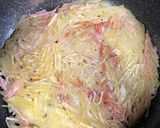 じゃがいもとハムのガレット作り方4写真