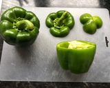 パプリカの無駄ない切り方作り方1写真