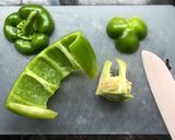 パプリカの無駄ない切り方作り方3写真