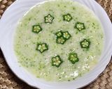 オクラと長芋のネバネバ冷製スープ作り方5写真