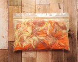 冷凍下味★豚肉のにんにくしょう油漬け作り方4写真