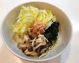 【調味料2つ】つるっと冷たいサラダうどん作り方4写真