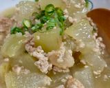 冬瓜のそぼろあんかけ風♪作り方6写真