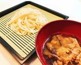 生姜を利かせた☆温かい漬け汁のザルうどん作り方8写真