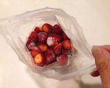 【ほったらかし】いちごのシャーベット作り方1写真
