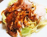 旨辛！サラダ仕立て生七味の胡麻冷麺作り方6写真